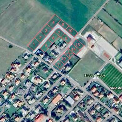 Terrain 688 m²