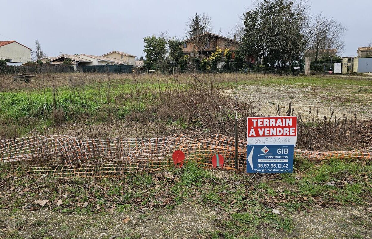 terrain 407 m2 à construire à Saint-Médard-en-Jalles (33160)