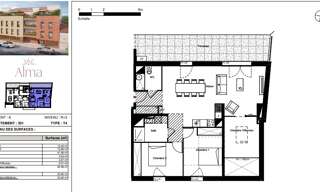 Appartement 4 Pièces 82 m² à vendre à Labarthe-sur-Lèze (31860)