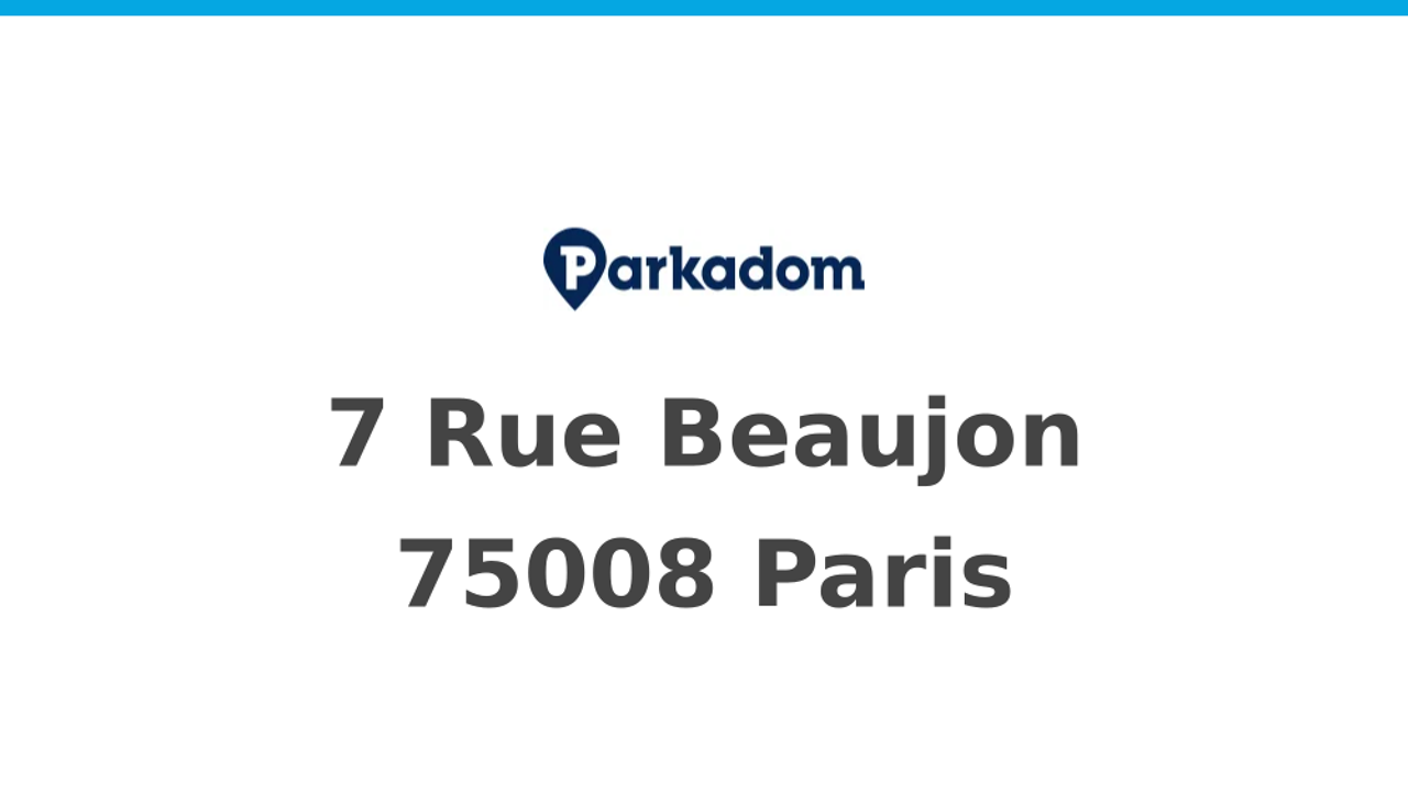 garage  pièces  m2 à louer à Paris 8 (75008)