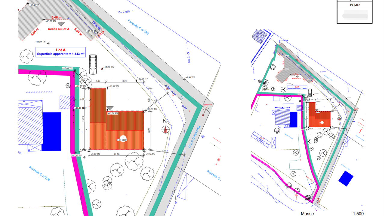 terrain 1300 m2 à construire à Saint-Maximin-la-Sainte-Baume (83470)