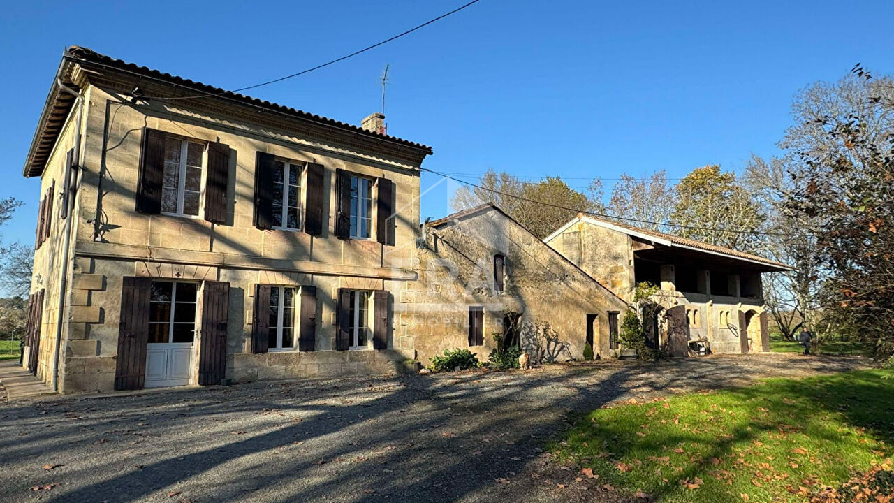 maison 5 pièces 166 m2 à vendre à Bourg (33710)