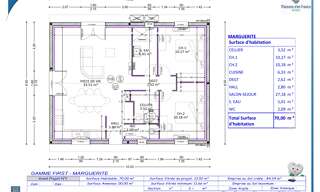 Maison 70 m² à construire Laluque (40465)