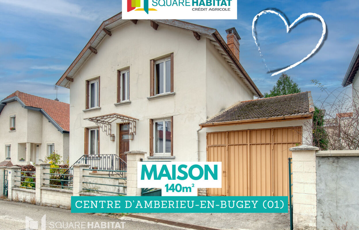 maison 7 pièces 143 m2 à vendre à Ambérieu-en-Bugey (01500)