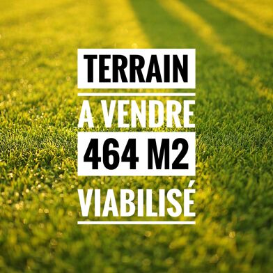 Terrain 464 m²