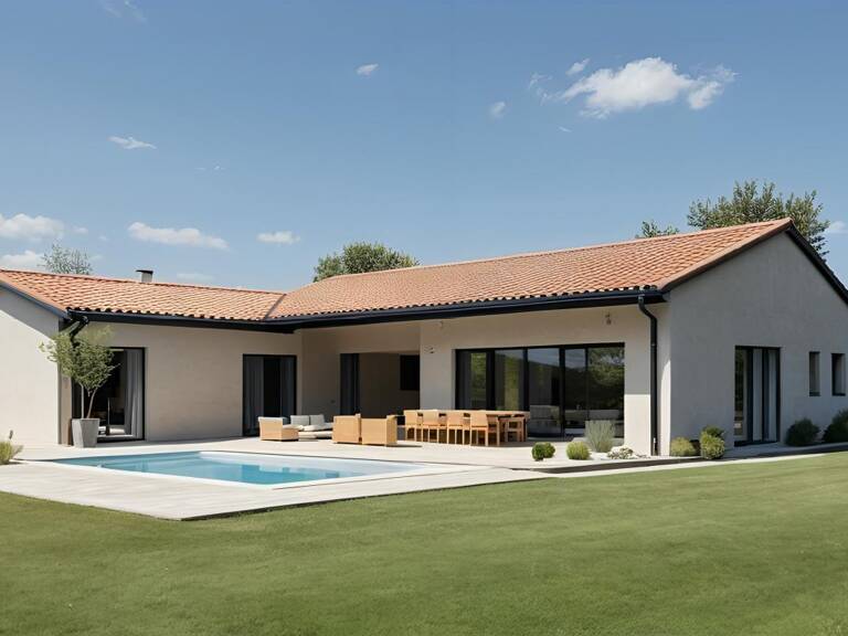 Maison de plain-pied de 100 m² - Vaunaveys — photo 1