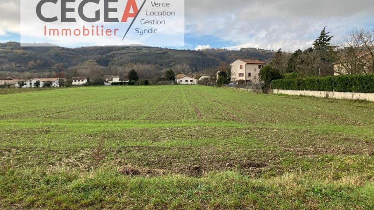 terrain  pièces 2415 m2 à vendre à Sablons (38550)