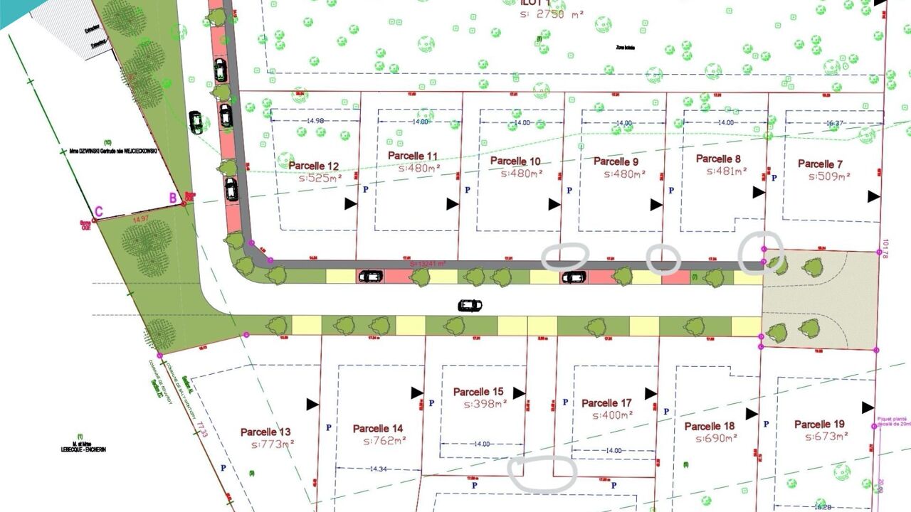 terrain  pièces 1030 m2 à vendre à Billy-Montigny (62420)