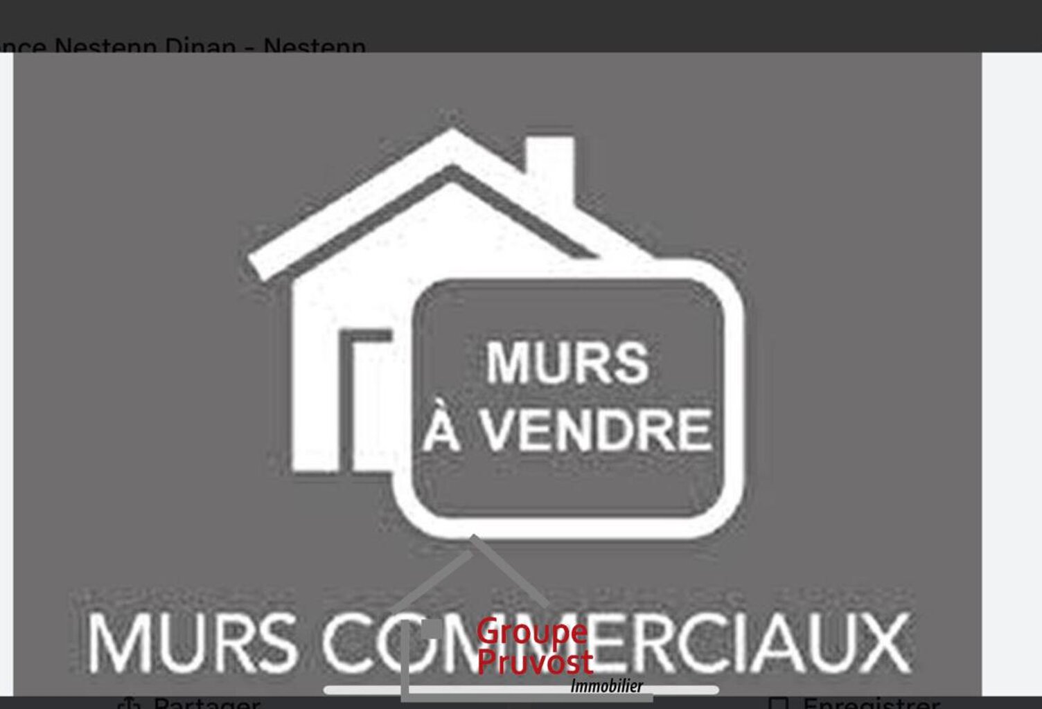 Mur commerrciaux a vendre — photo 1