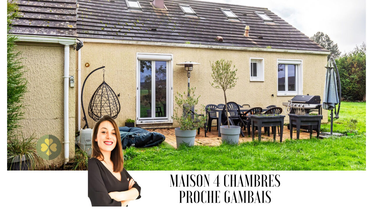 maison 5 pièces 83 m2 à vendre à Gambais (78950)