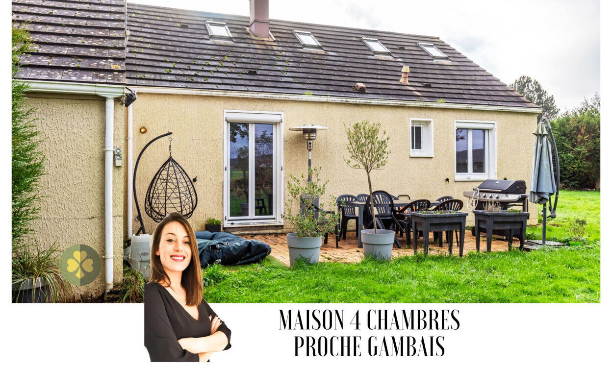 maison 5 pièces 83 m2 à vendre à Gambais (78950)