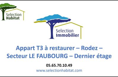 vente appartement 104 900 € à proximité de Baraqueville (12160)