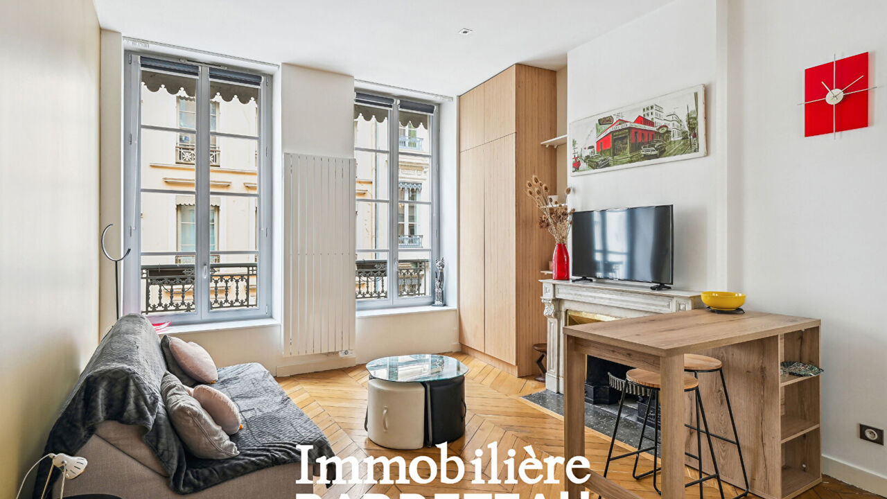 appartement 1 pièces 26 m2 à vendre à Lyon 1 (69001)