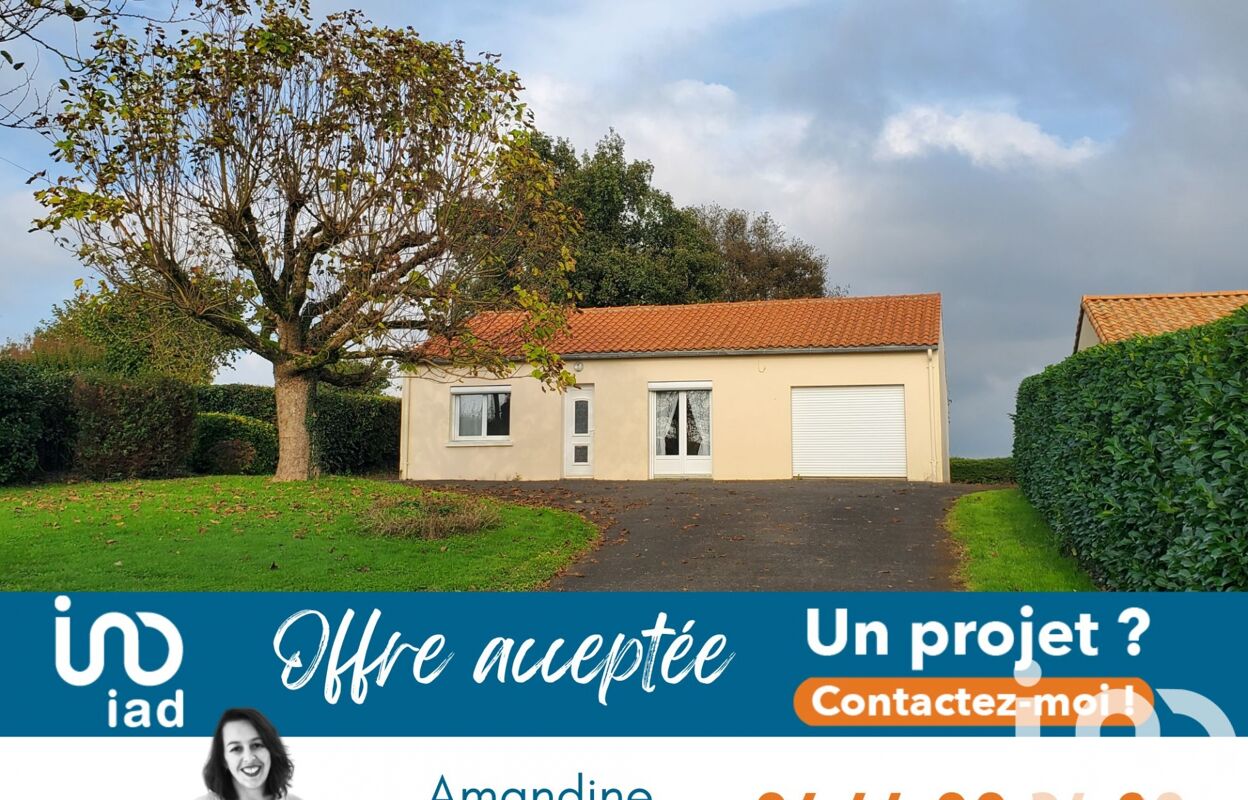 maison 3 pièces 63 m2 à vendre à La Châtaigneraie (85120)