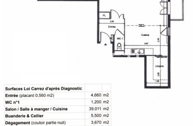 vente appartement 449 000 € à proximité de Paris 14 (75014)