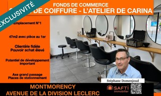 Commerce 2 Pièces 47 m² à vendre à Montmorency (95160)