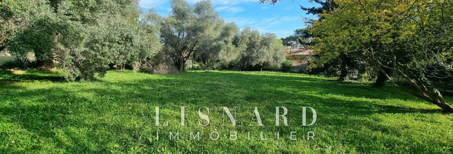 Terrain  1630 m² à vendre à Vallauris (06220)