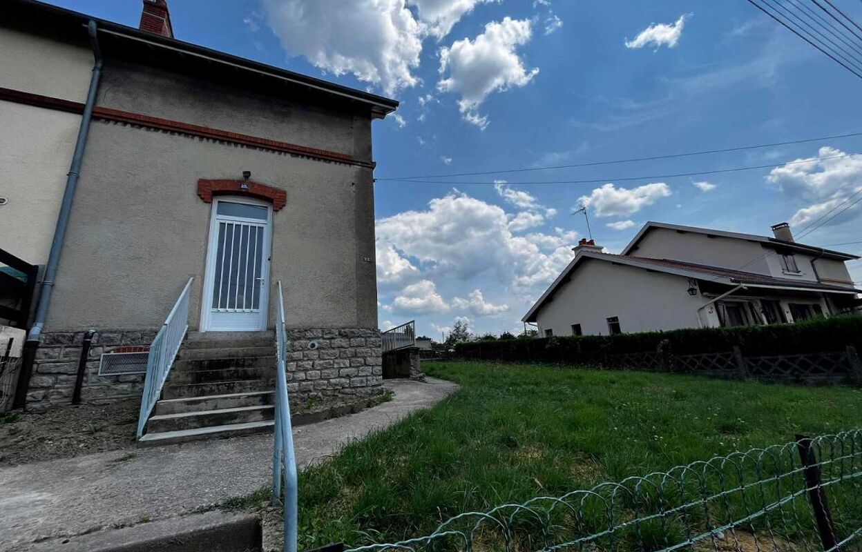 maison 3 pièces 53 m2 à vendre à Montceau-les-Mines (71300)