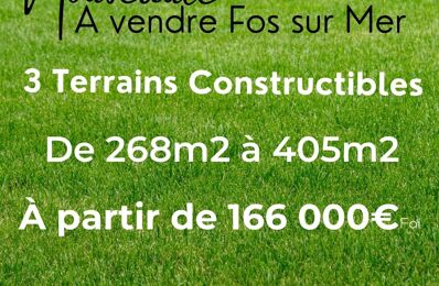 vente terrain 187 000 € à proximité de Saint-Chamas (13250)