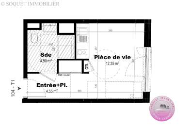 Appartement 1 pièces 145000 €