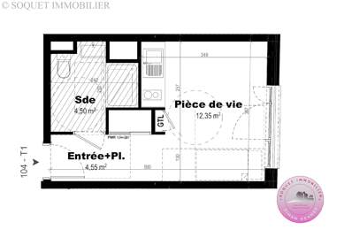 A VENDRE APPARTEMENT STUDIO - RENNES — photo du bien