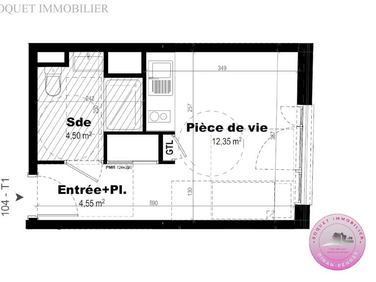 A VENDRE APPARTEMENT STUDIO - RENNES — photo 1