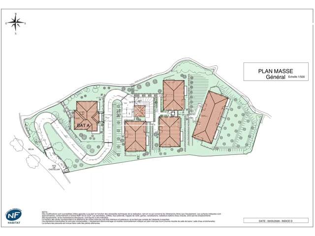 Programme neuf - 3 pièces avec terrasse et parking - Menton haut — photo du bien