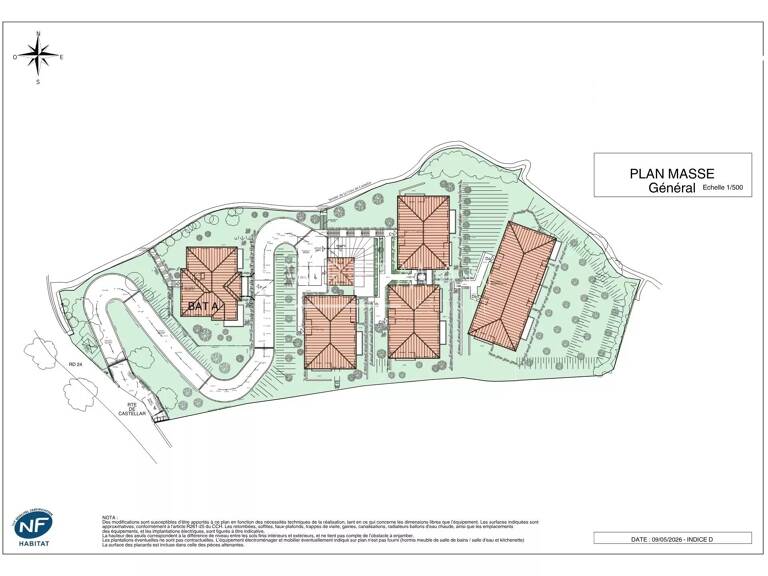 Programme neuf - 3 pièces avec terrasse et parking - Menton haut — photo 1