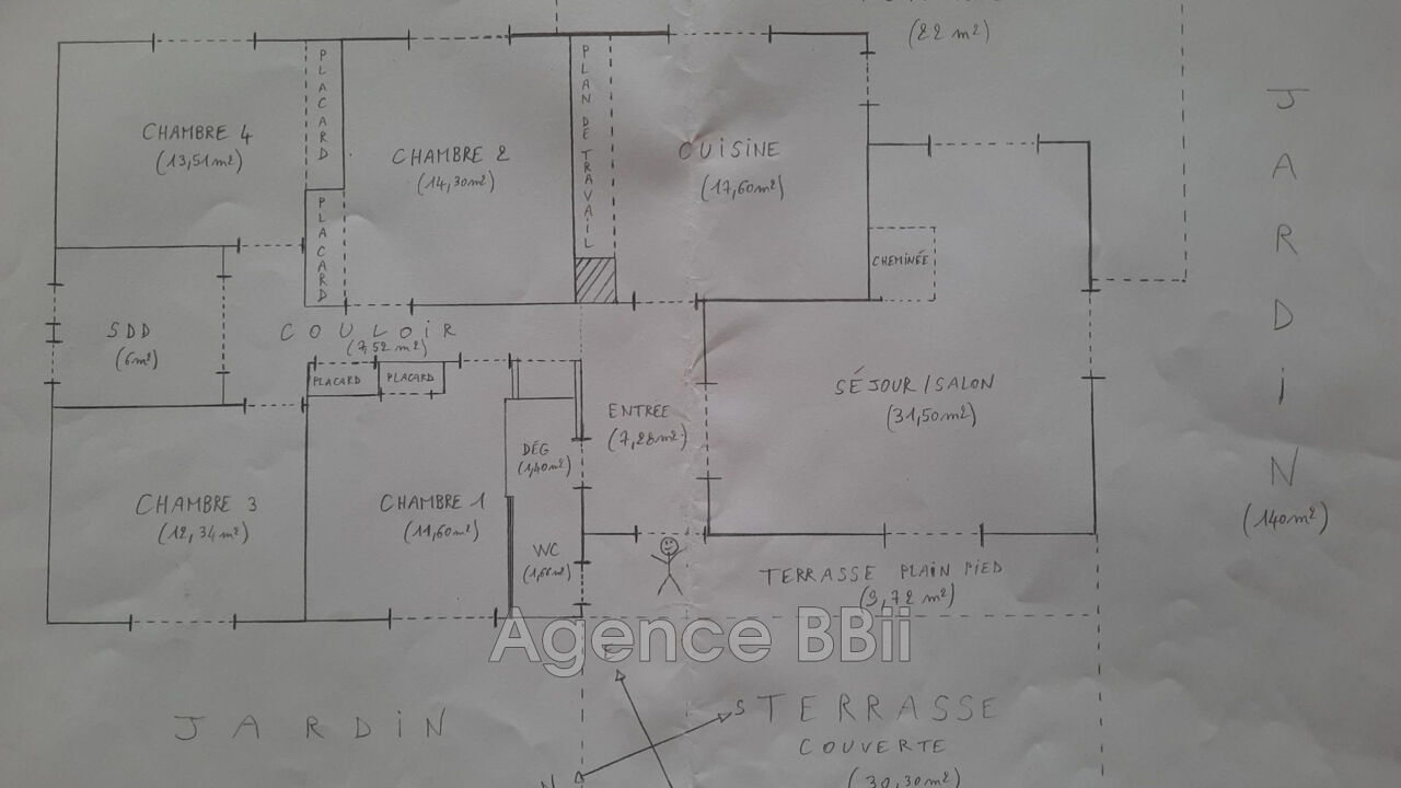 maison 5 pièces 125 m2 à vendre à Nice (06200)