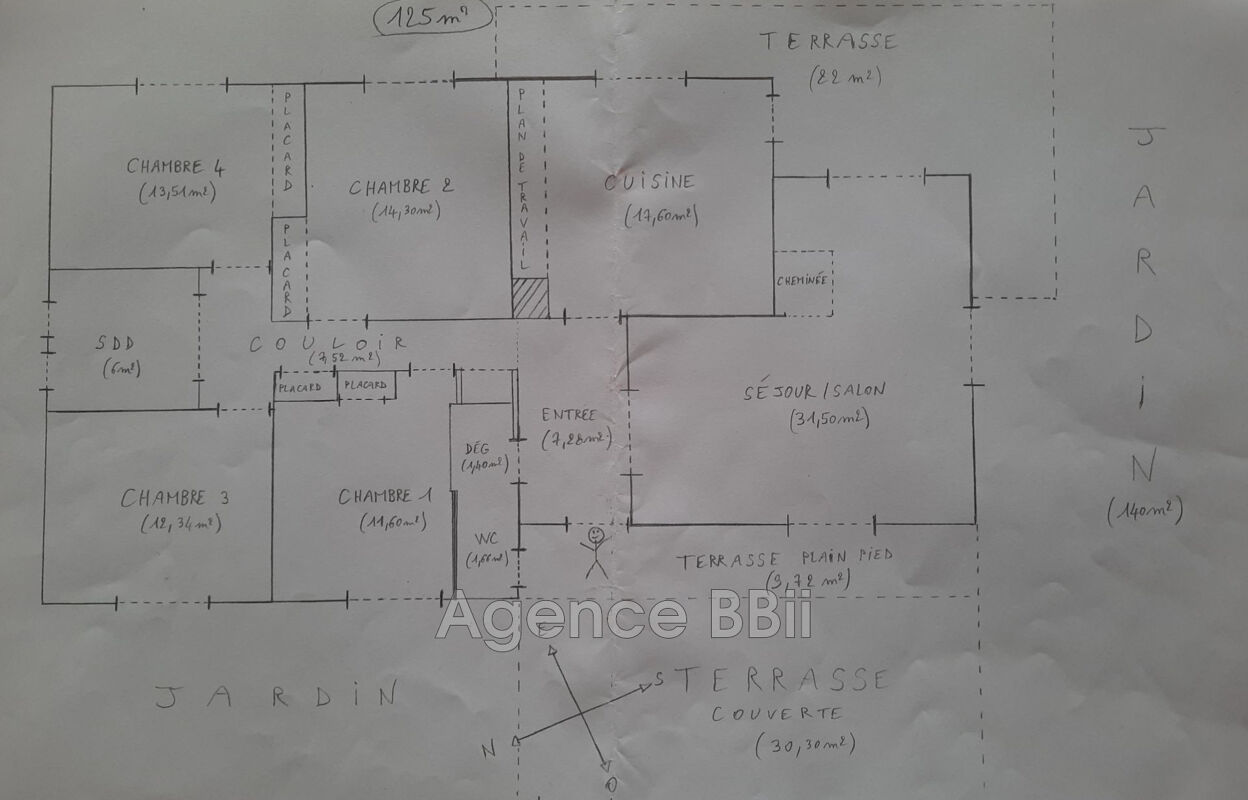 maison 5 pièces 125 m2 à vendre à Nice (06200)