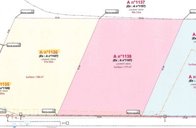 vente terrain 27 400 € à proximité de Ramicourt (02110)