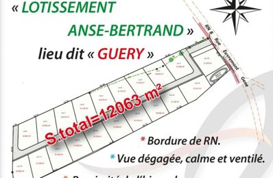 vente terrain 88 000 € à proximité de Anse-Bertrand (97121)