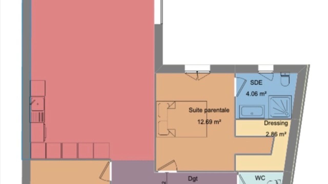 maison 3 pièces 100 m2 à vendre à Bègles (33130)