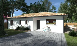 Maison 90 m² à construire Pontonx-sur-l'Adour (40465)