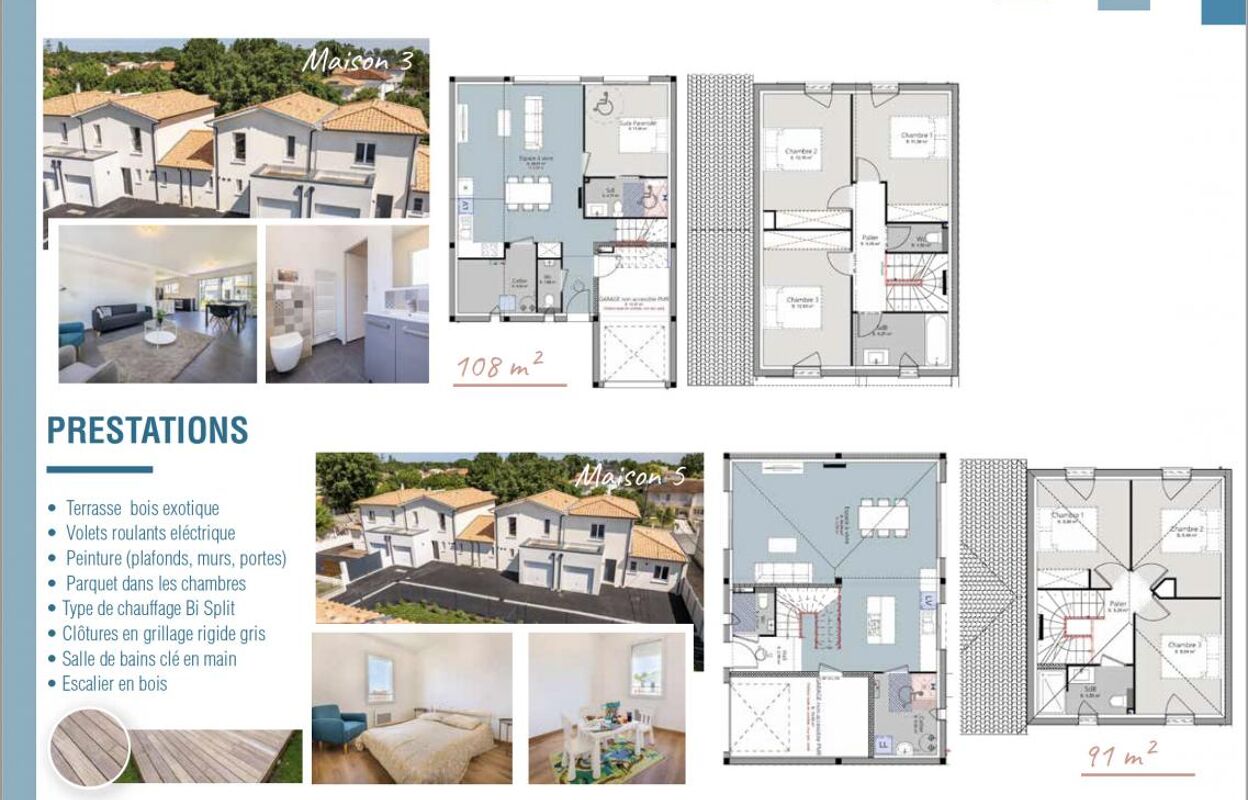 maison 108 m2 à construire à Villenave-d'Ornon (33140)