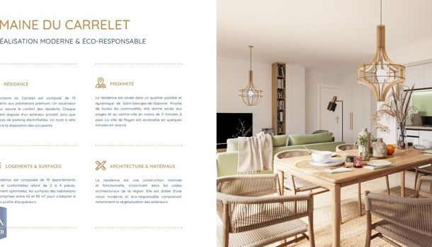 Appartement 2 pièces  à vendre Saint-Georges-de-Didonne 17110