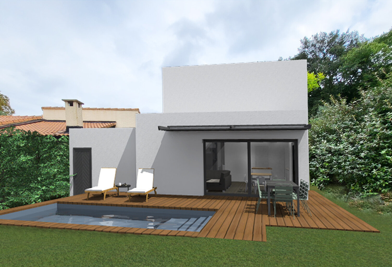 CLAPIERS - PROJET DE CONSTRUCTION SUR UNE PARCELLE DE 400 m2 — photo 1