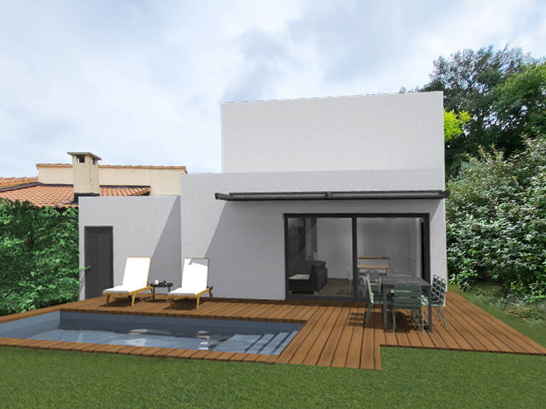 CLAPIERS - PROJET DE CONSTRUCTION SUR UNE PARCELLE DE 400 m2 — photo 1