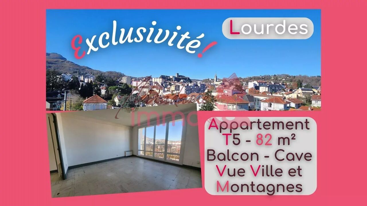 appartement 5 pièces 82 m2 à vendre à Lourdes (65100)