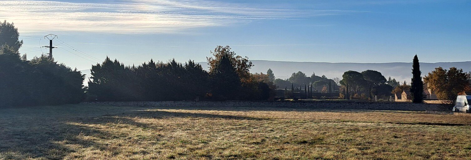 Terrain 3000 m² à construire Gordes (84220)