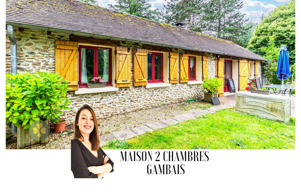 maison 3 pièces 70 m2 à vendre à Gambais (78950)