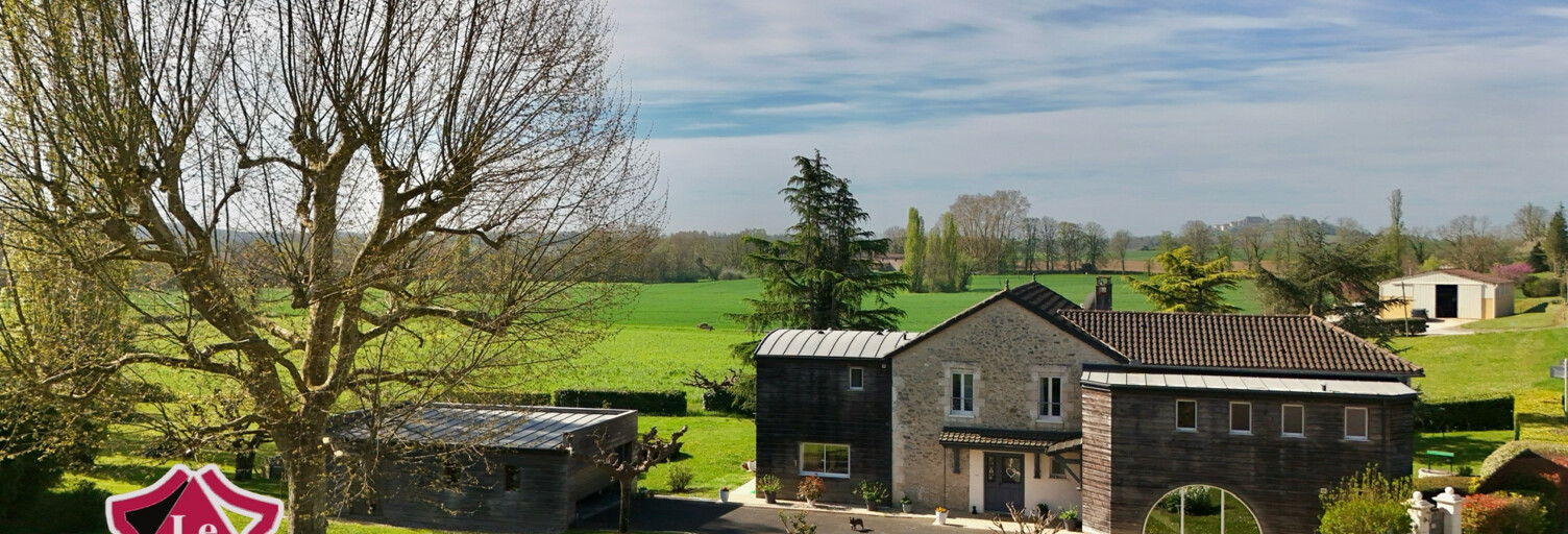 Maison 10 Pièces 370 m² à vendre à Laussou (47150)