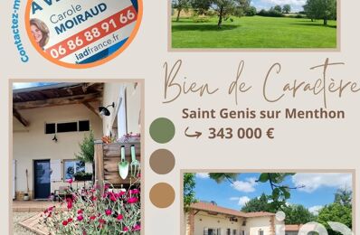 vente maison 343 000 € à proximité de Dommartin (01380)