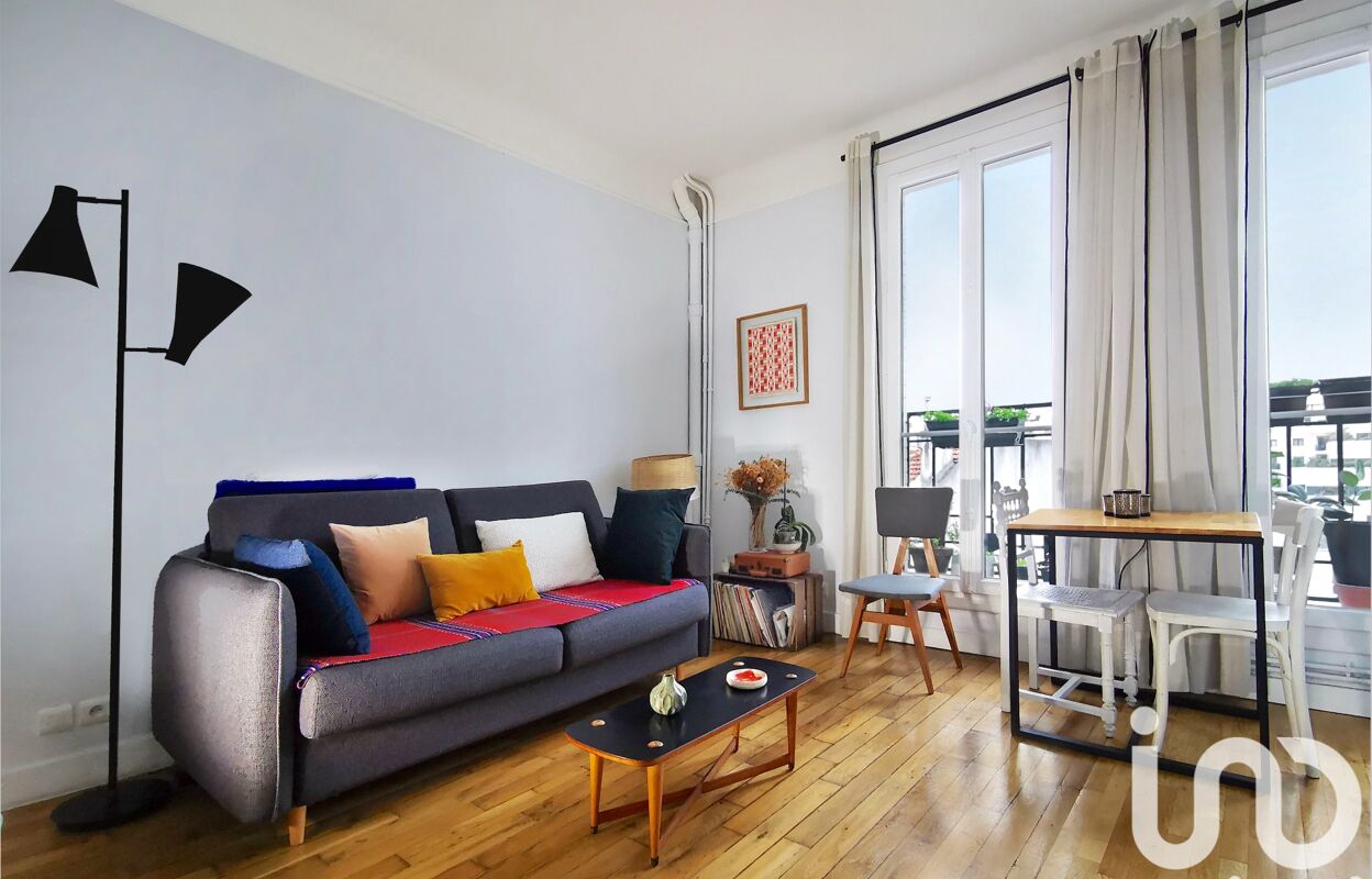 appartement 2 pièces 37 m2 à vendre à Saint-Ouen-sur-Seine (93400)