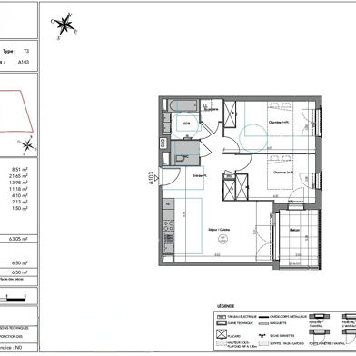 Appartement 3 pièces 316013 €