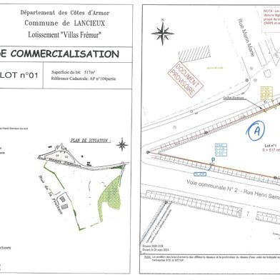 Terrain 517 m²