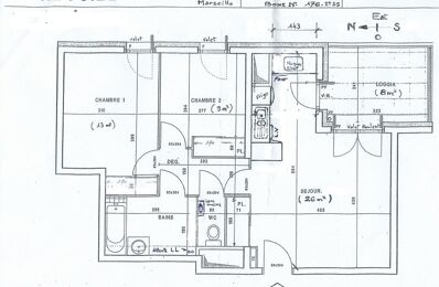 location appartement 980 € CC /mois à proximité de Marseille 14 (13014)