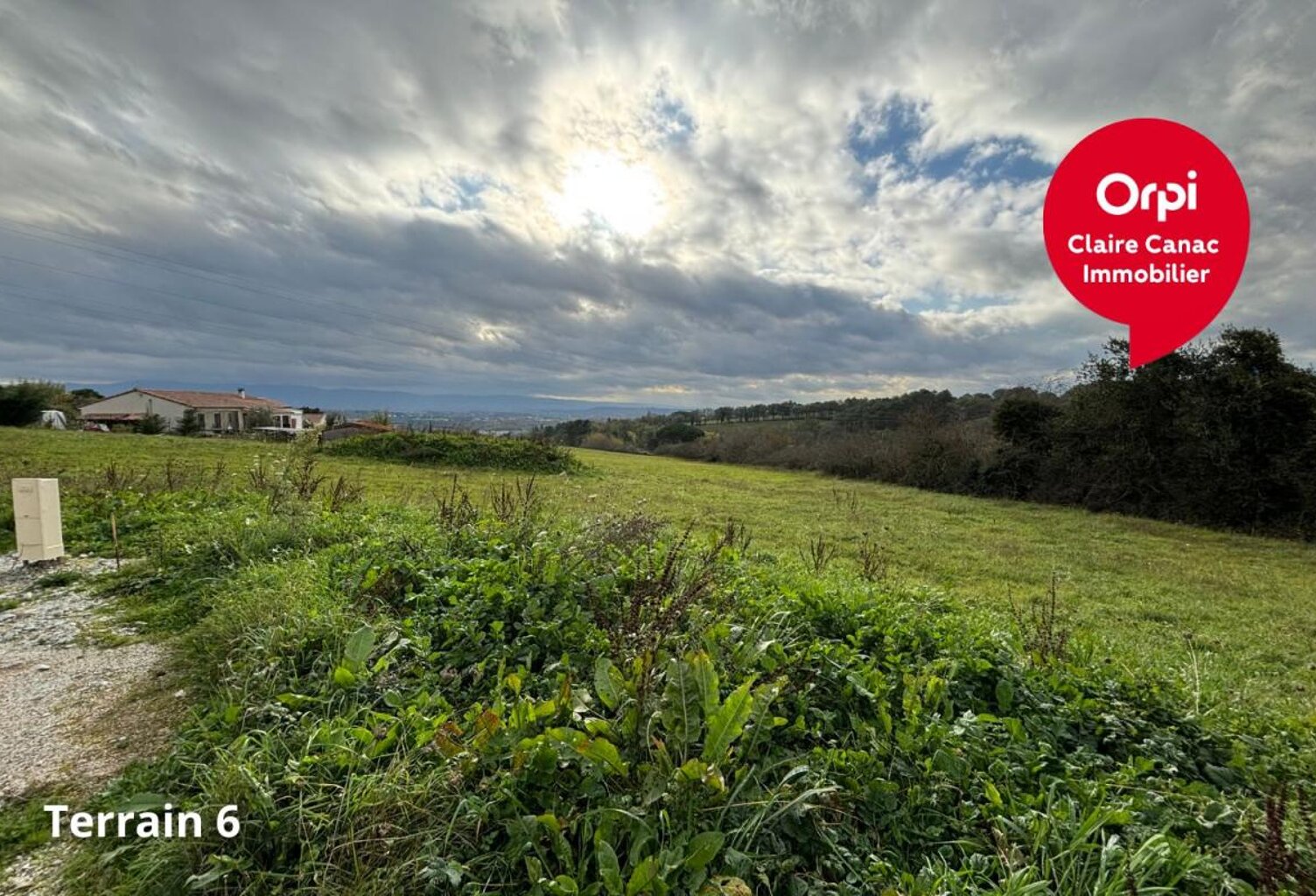 Terrain constructible  899 m² — photo 1
