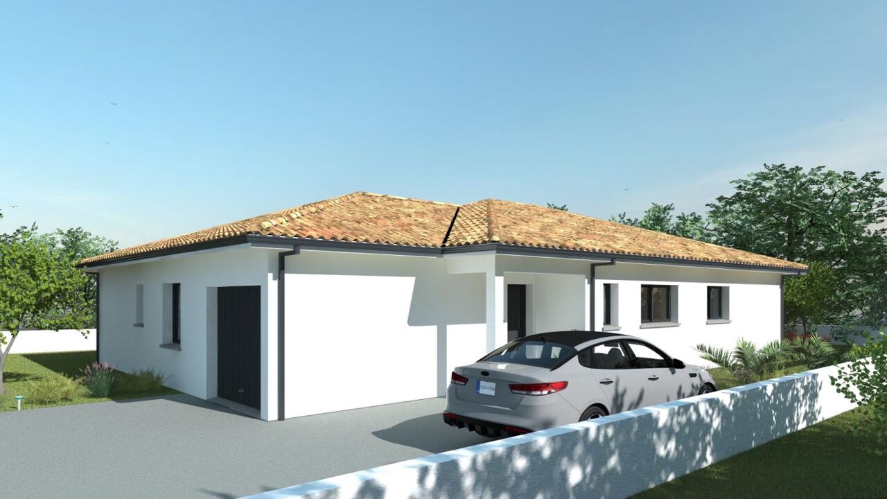 maison 85 m2 à construire à Ségoufielle (32600)