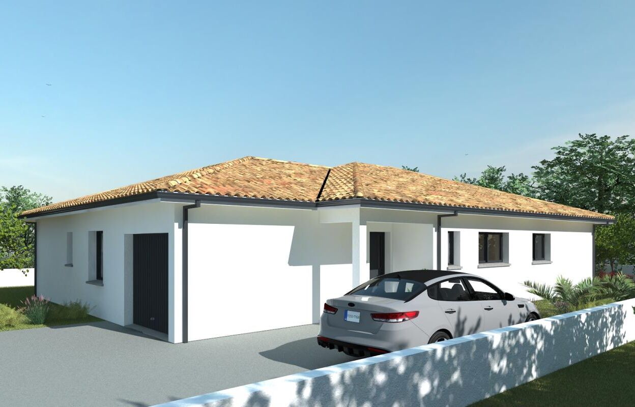 maison 85 m2 à construire à Ségoufielle (32600)